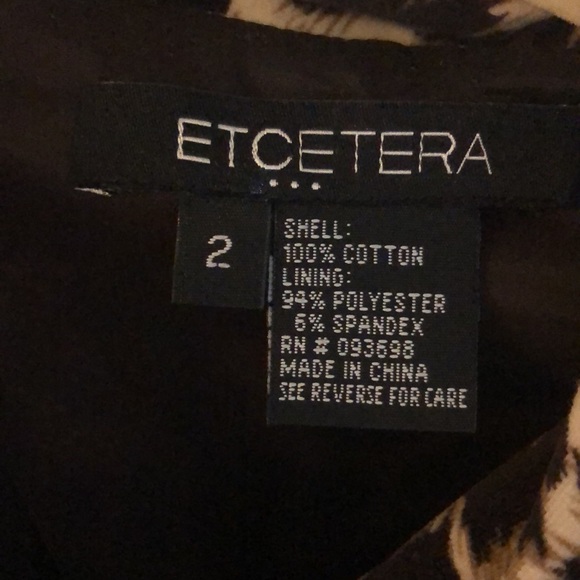 ETCetera cheetah print dress NWOT - Picture 6 of 11